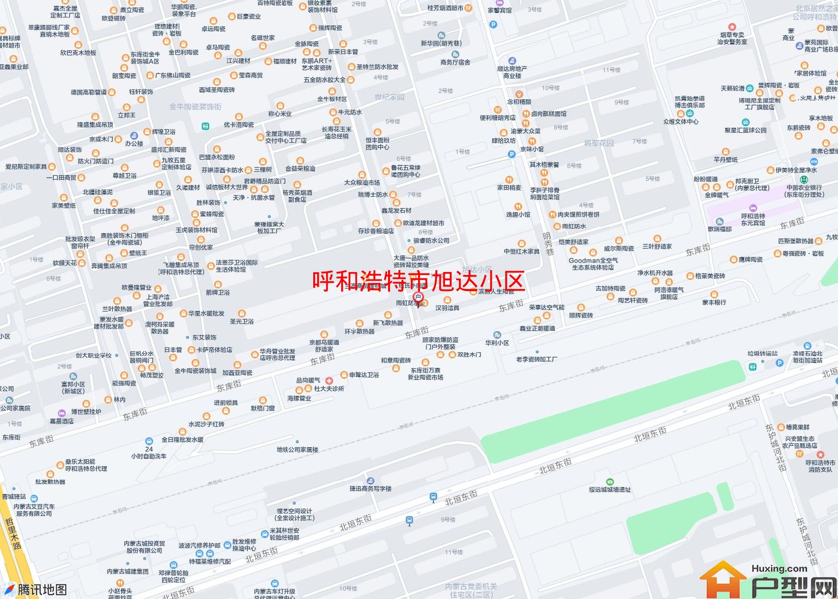 旭达小区小区 - 户型网