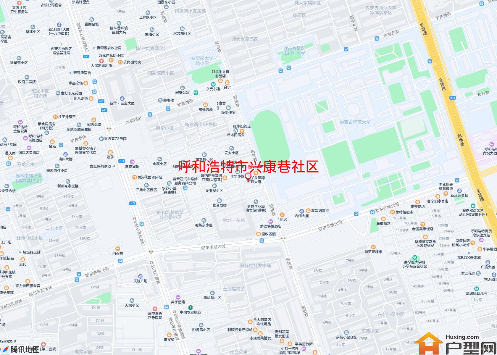 兴康巷社区小区 - 户型网