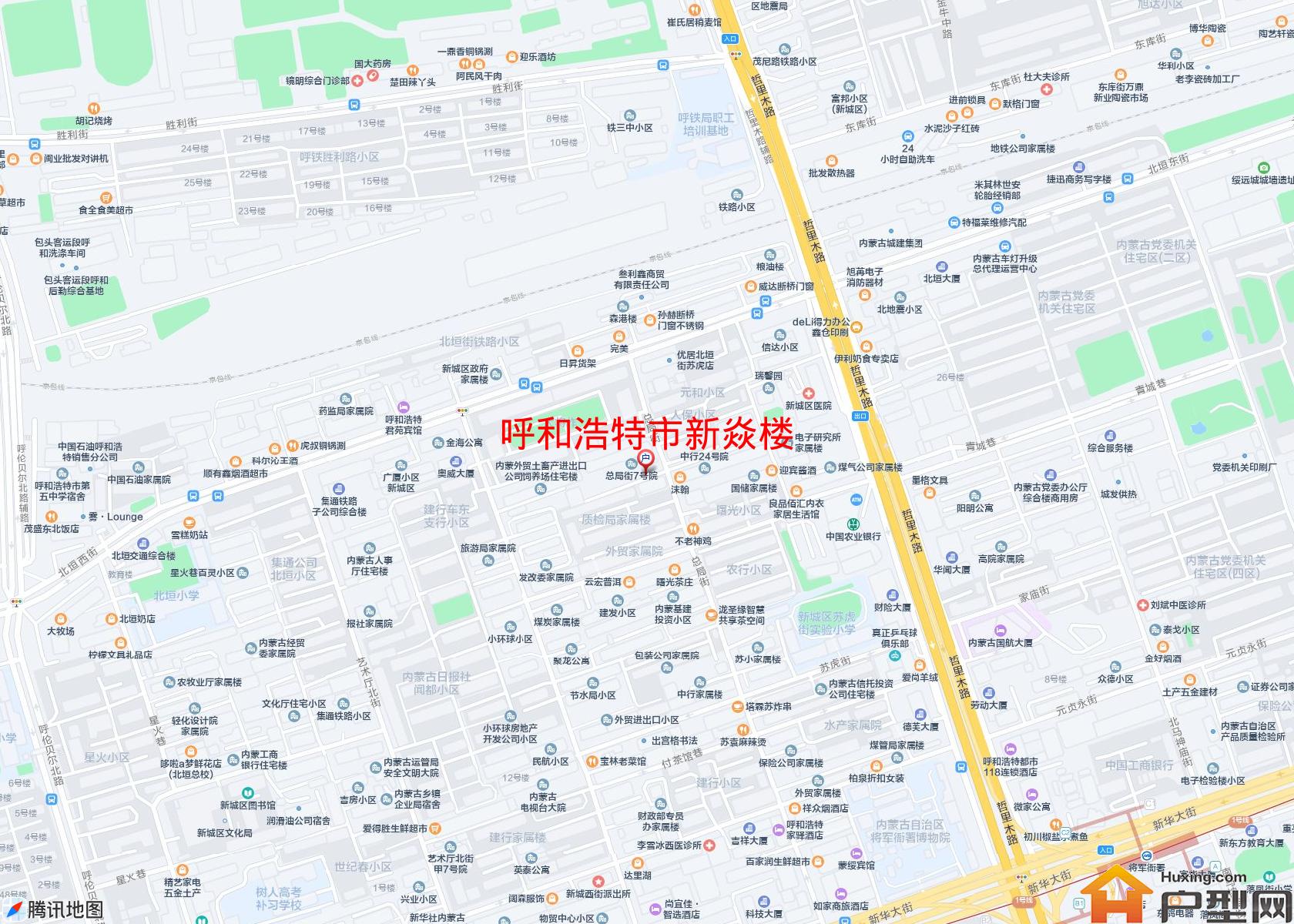 新焱楼小区 - 户型网