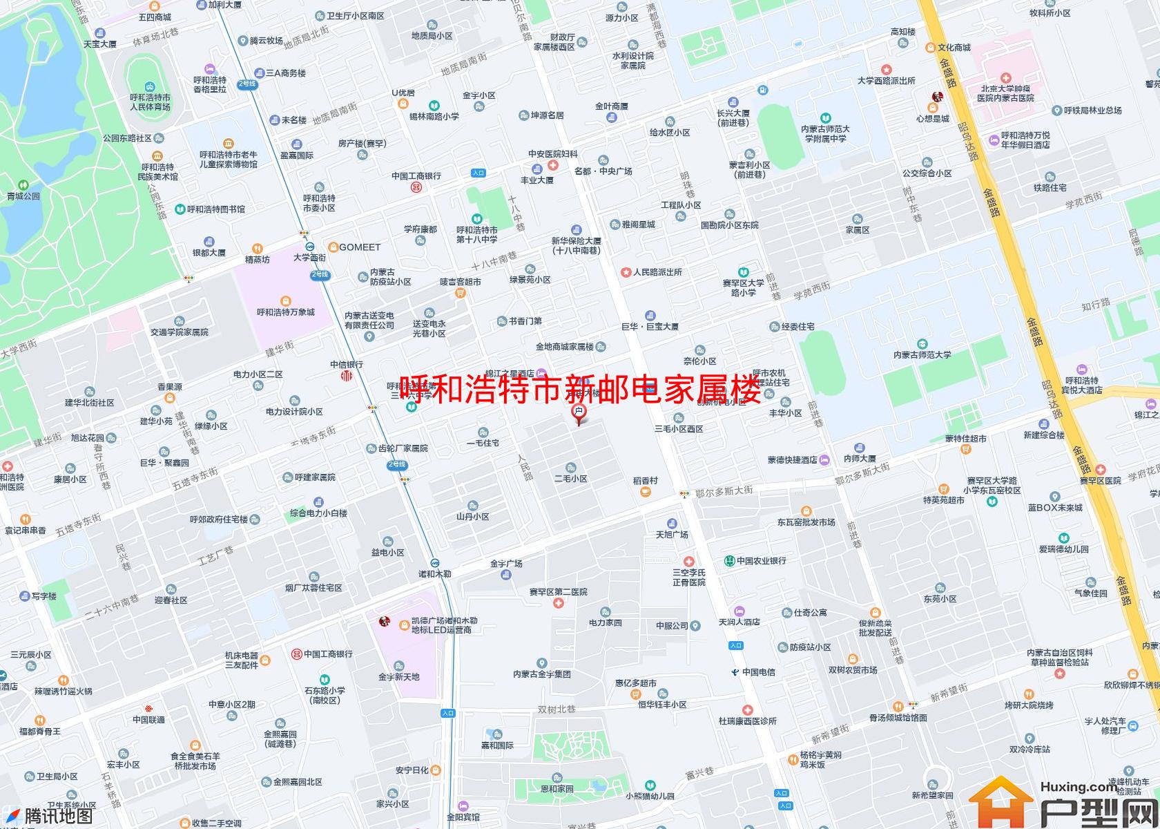 新邮电家属楼小区 - 户型网