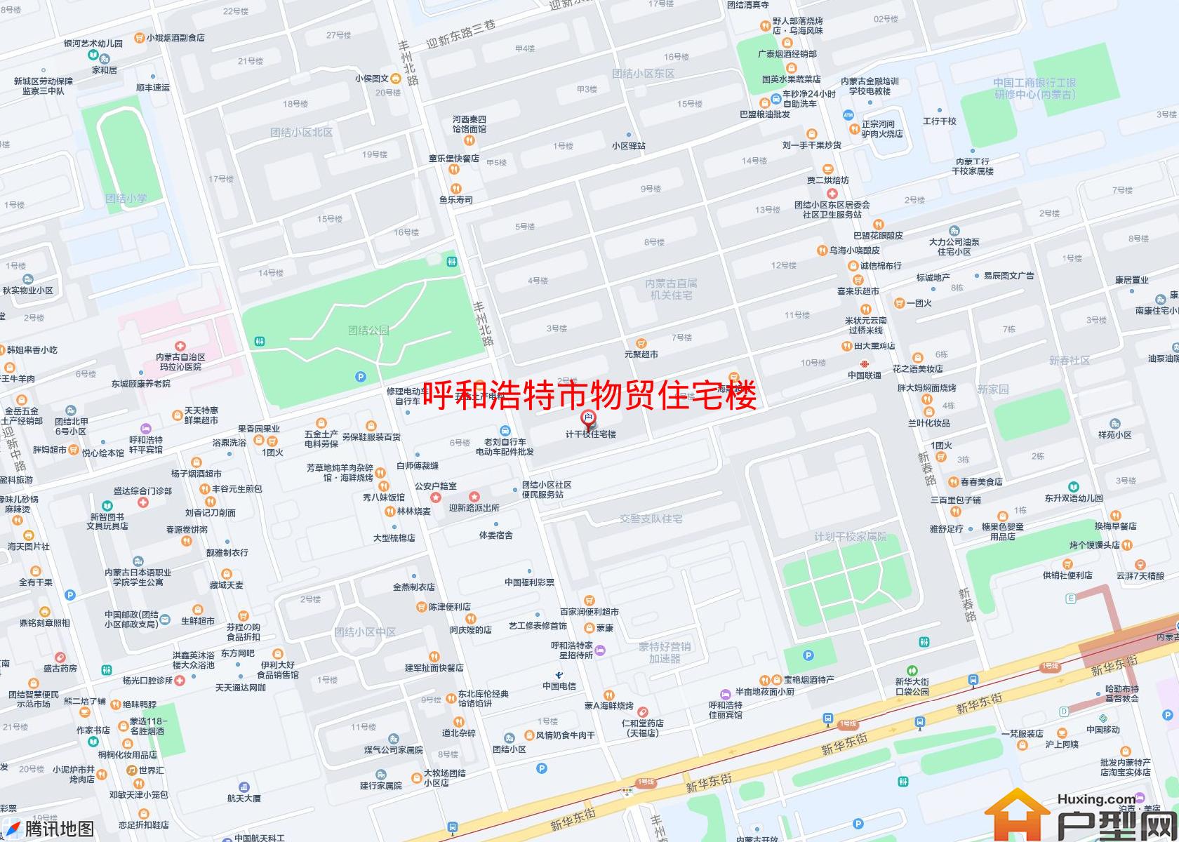物贸住宅楼小区 - 户型网