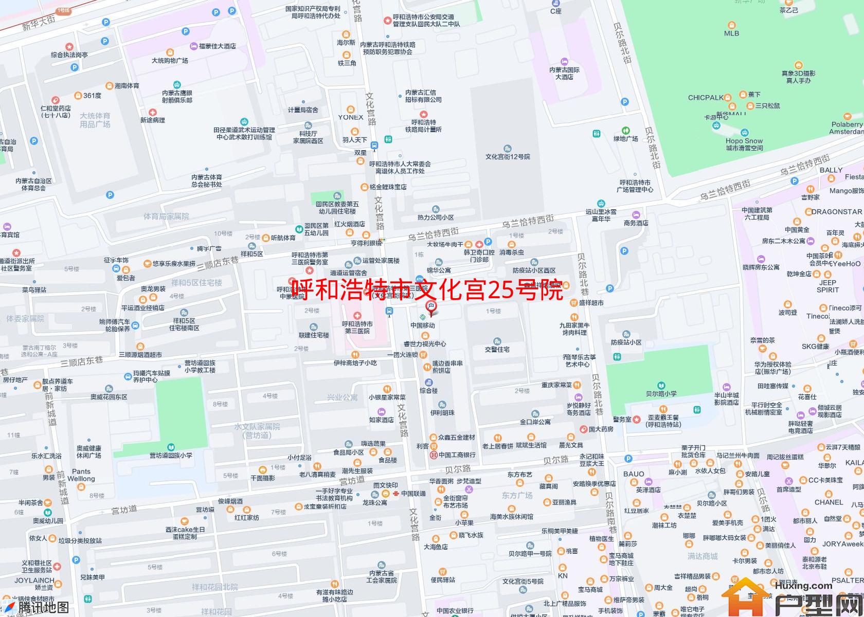 文化宫25号院小区 - 户型网