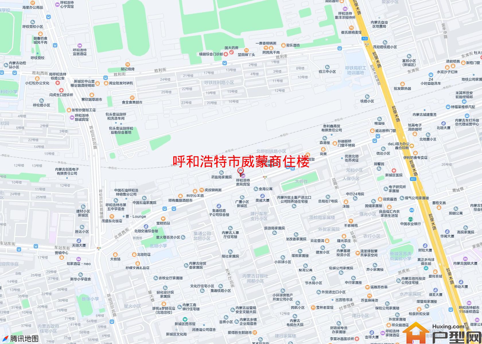 威蒙商住楼小区 - 户型网