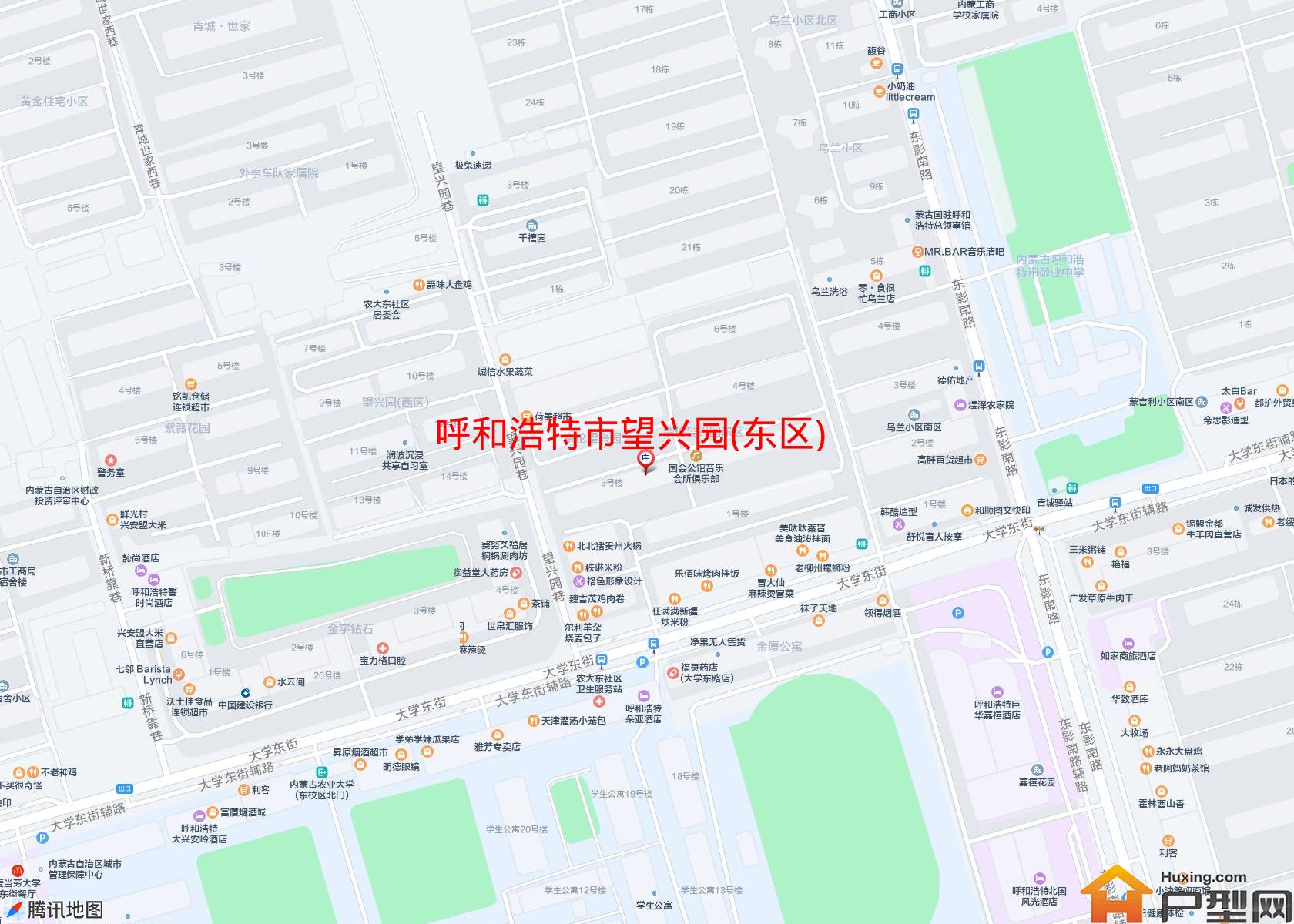 望兴园(东区)小区 - 户型网