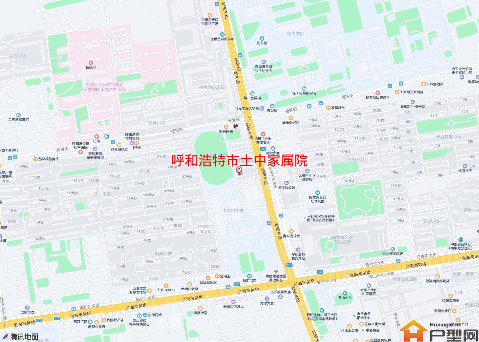 土中家属院小区 - 户型网