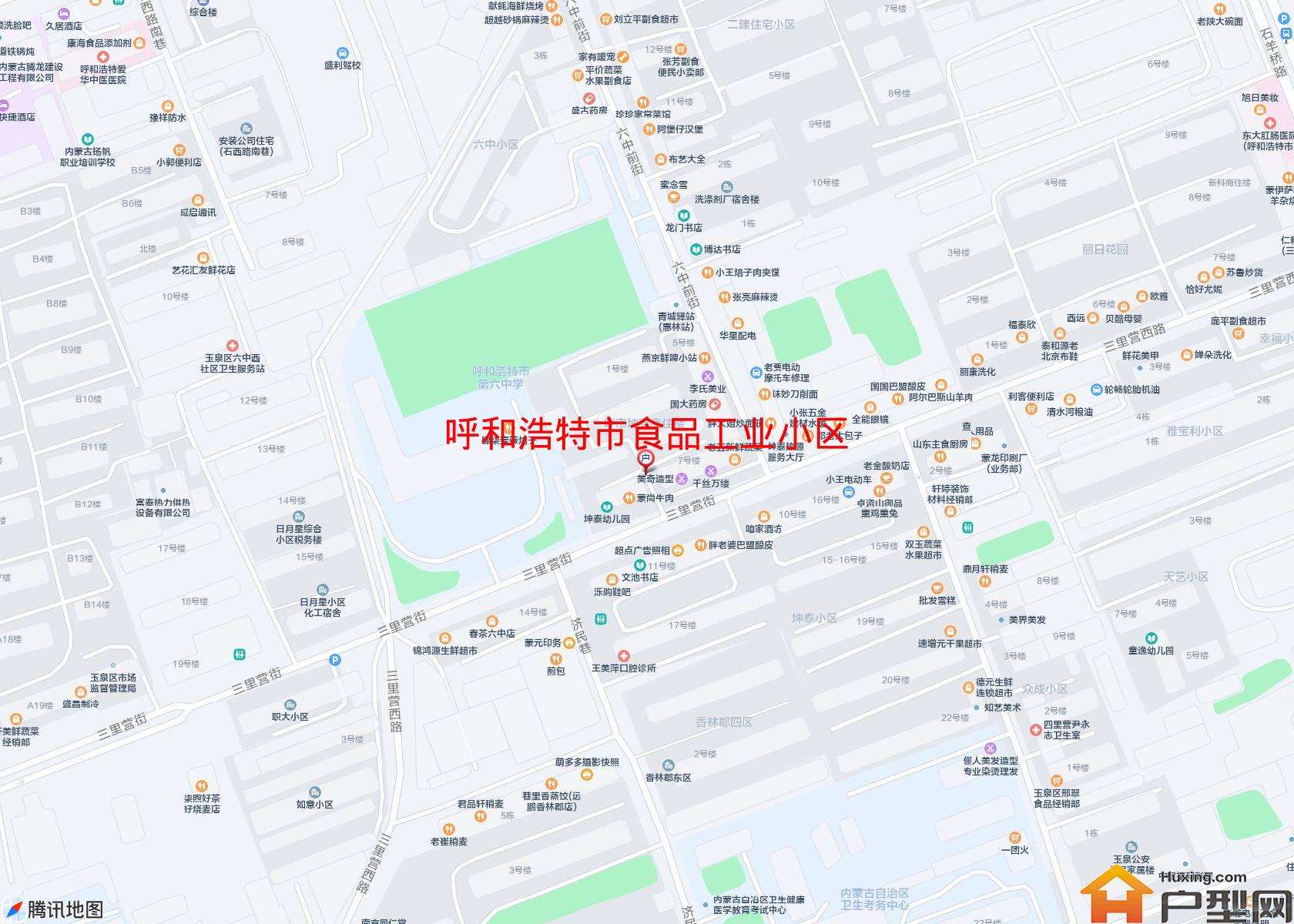 食品工业小区小区 - 户型网