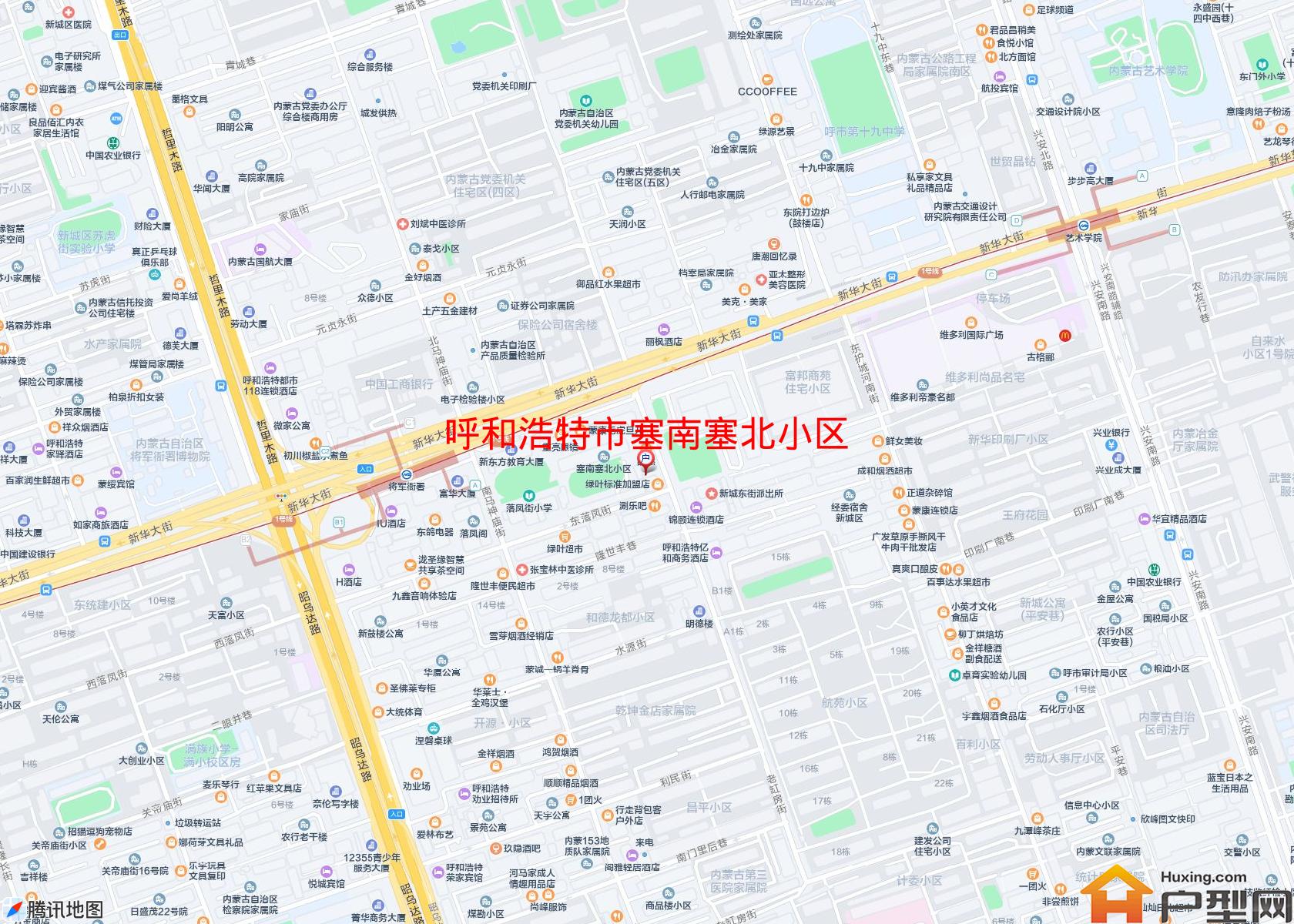 塞南塞北小区小区 - 户型网