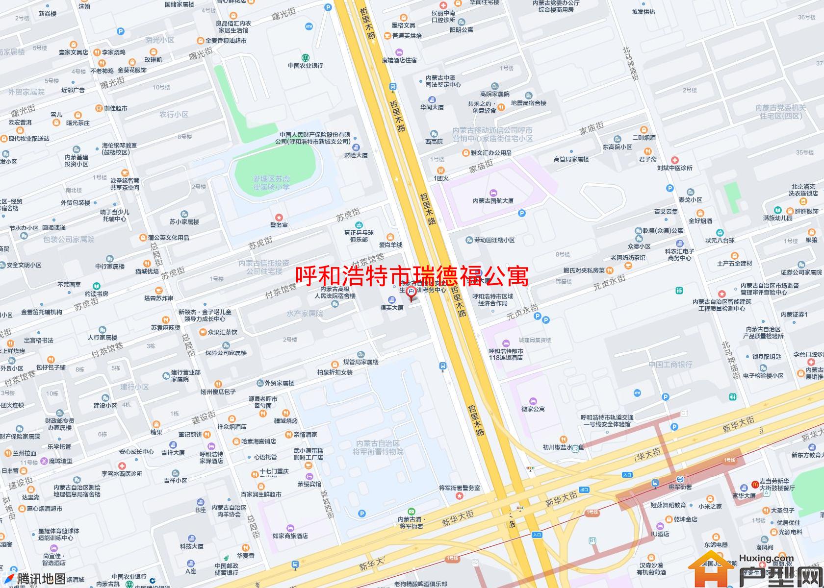 瑞德福公寓小区 - 户型网