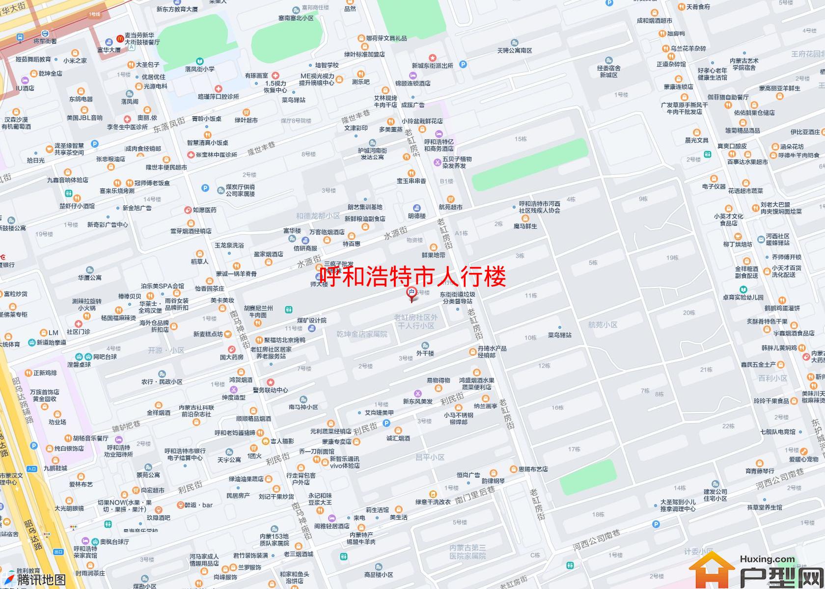 人行楼小区 - 户型网