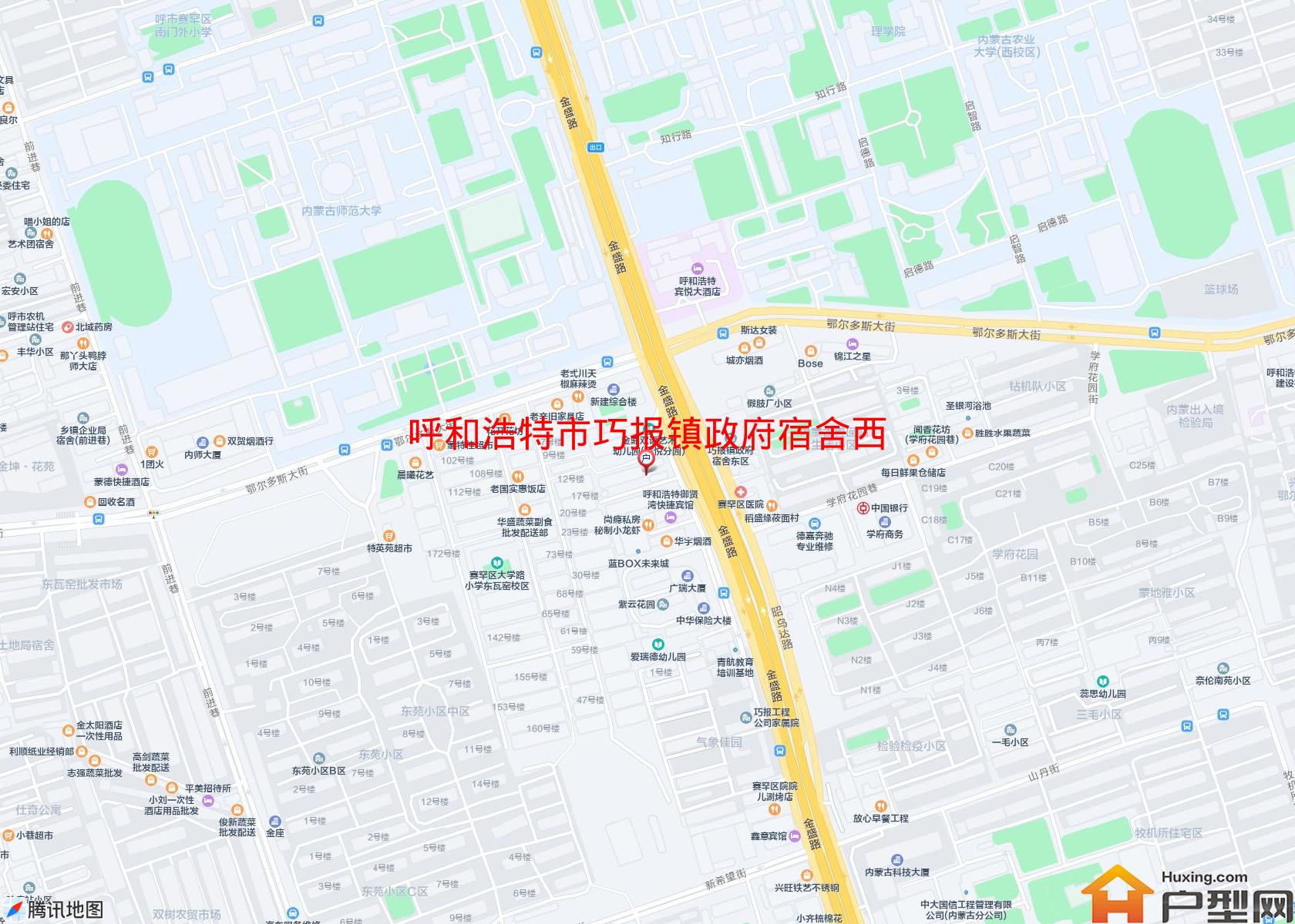 巧报镇政府宿舍西区小区 - 户型网