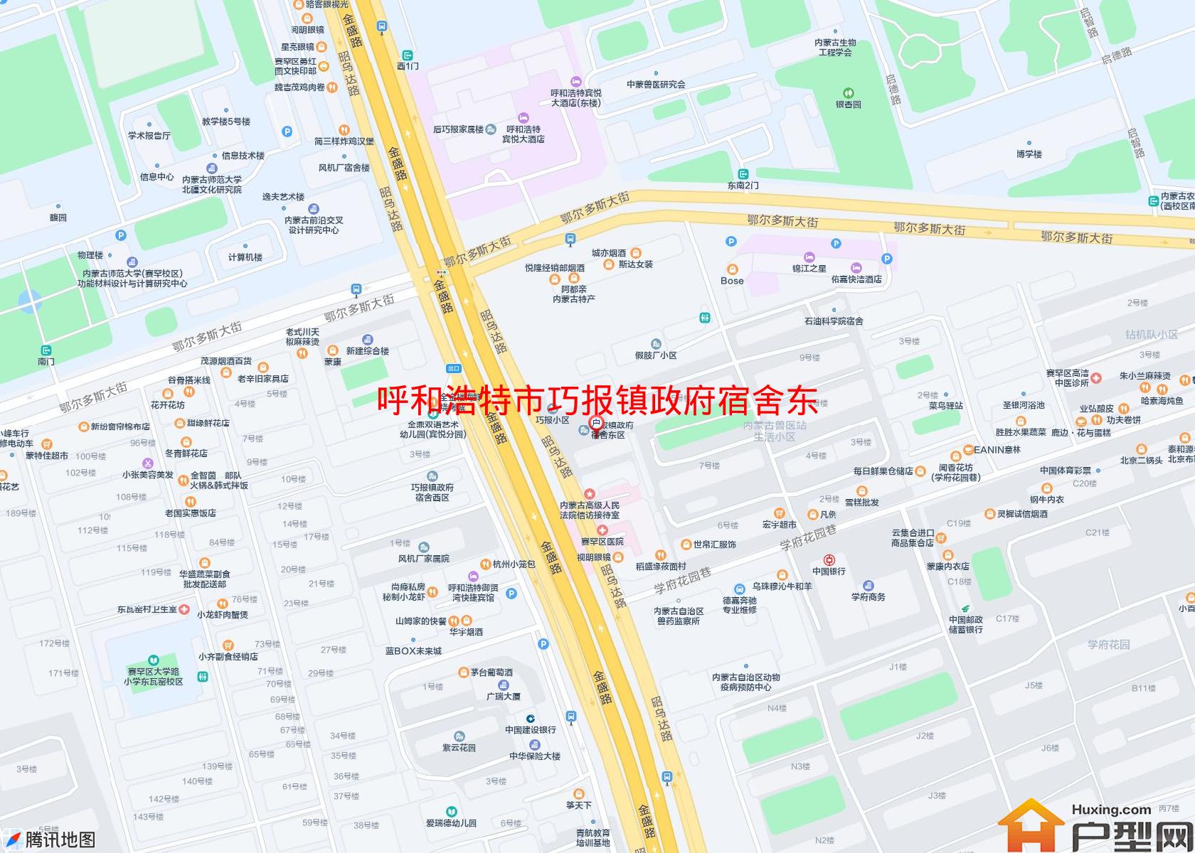 巧报镇政府宿舍东区小区 - 户型网