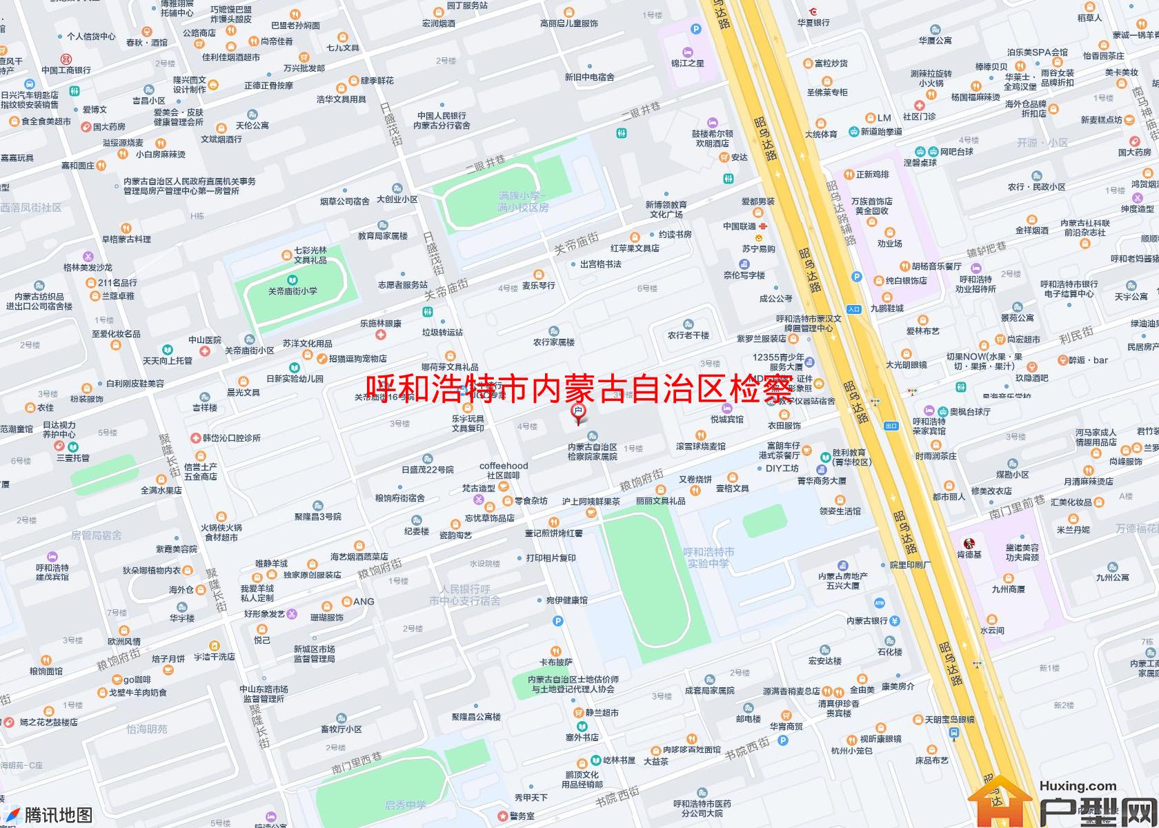 内蒙古自治区检察院家属院小区 - 户型网