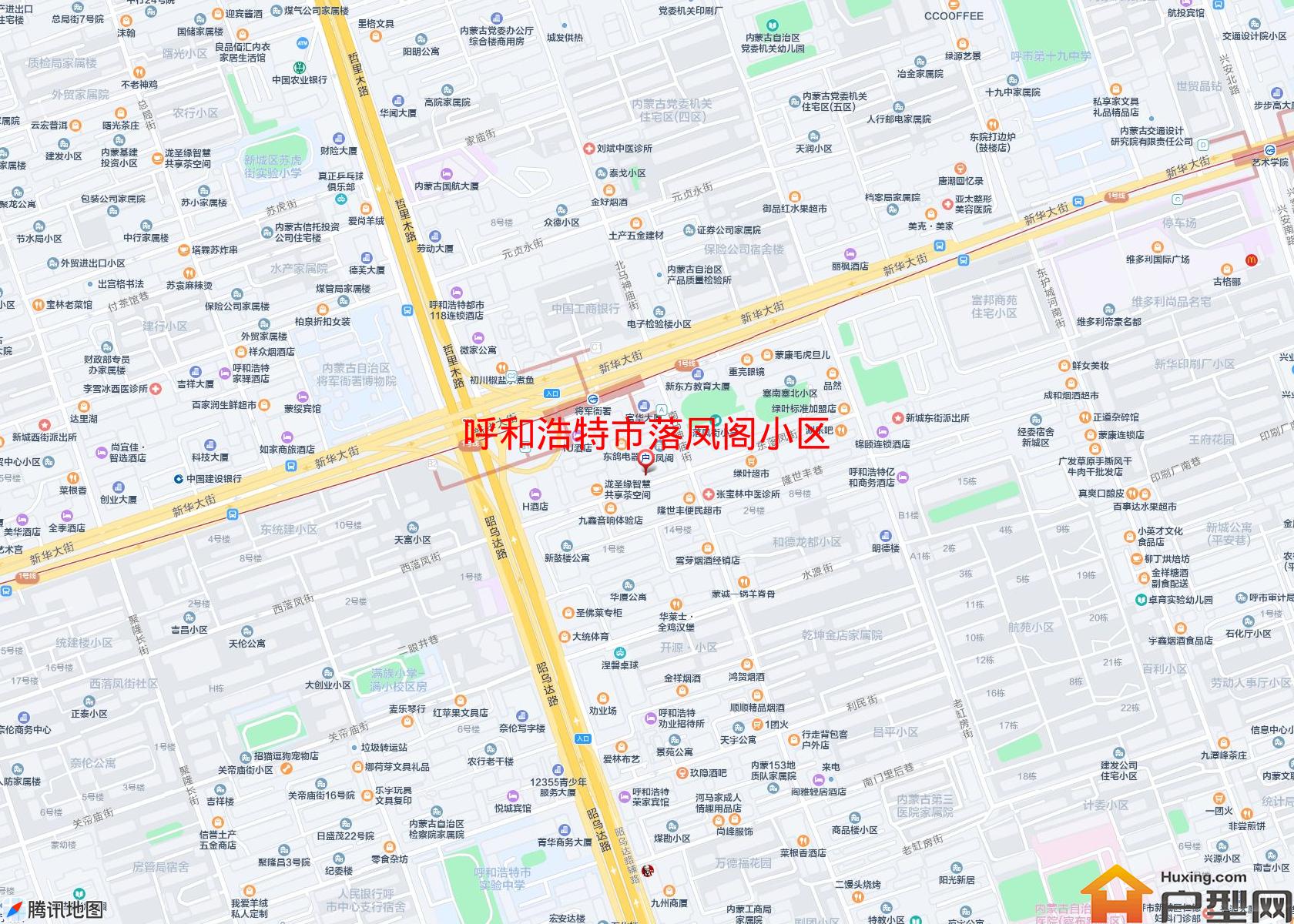 落凤阁小区小区 - 户型网