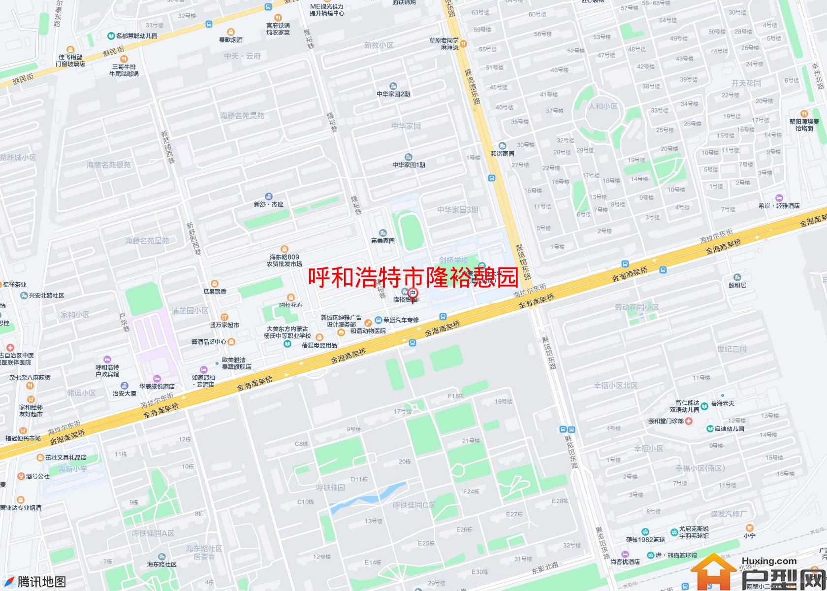 隆裕憩园小区 - 户型网