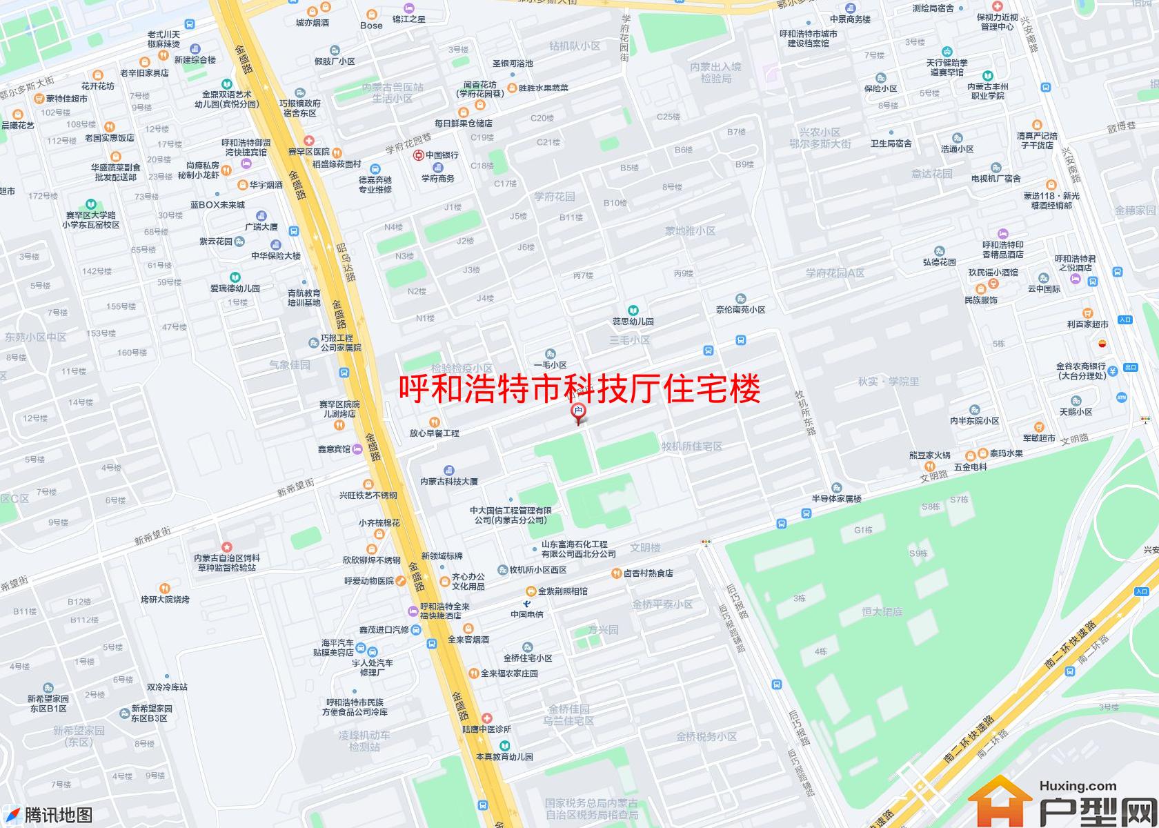 科技厅住宅楼小区 - 户型网