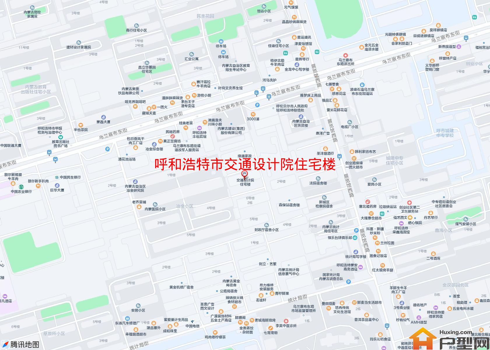 交通设计院住宅楼小区 - 户型网