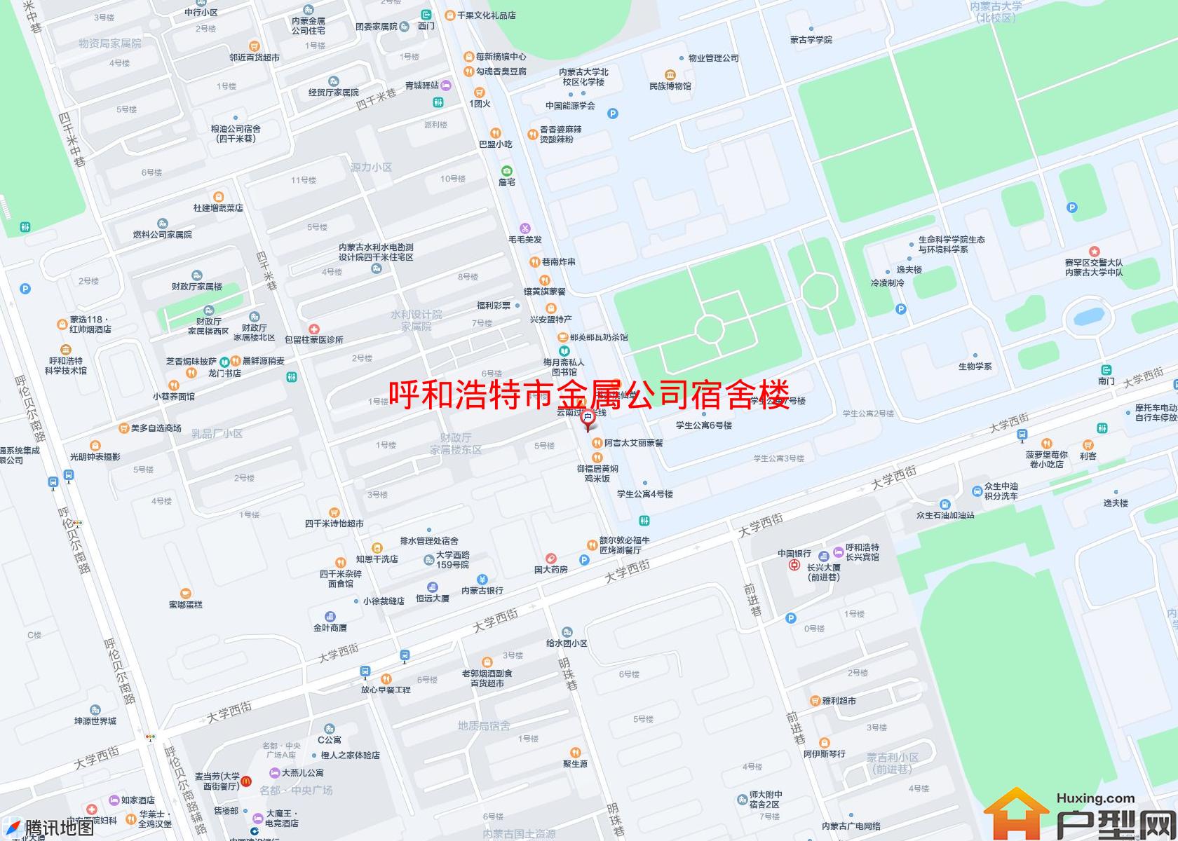 金属公司宿舍楼小区 - 户型网