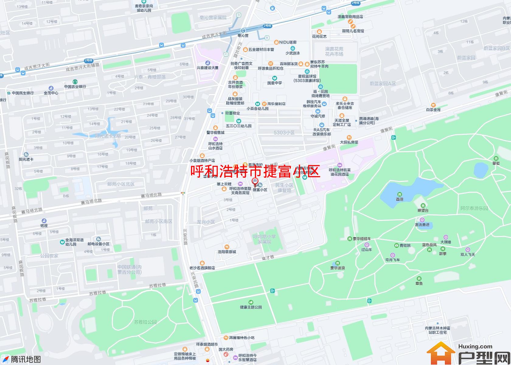 捷富小区小区 - 户型网
