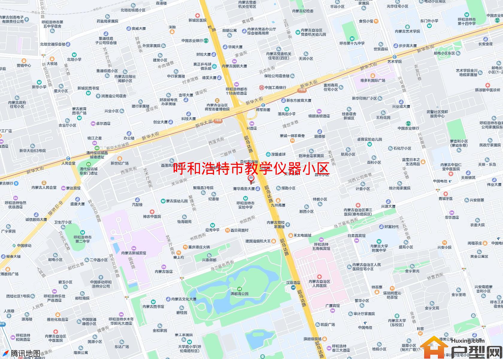 教学仪器小区小区 - 户型网