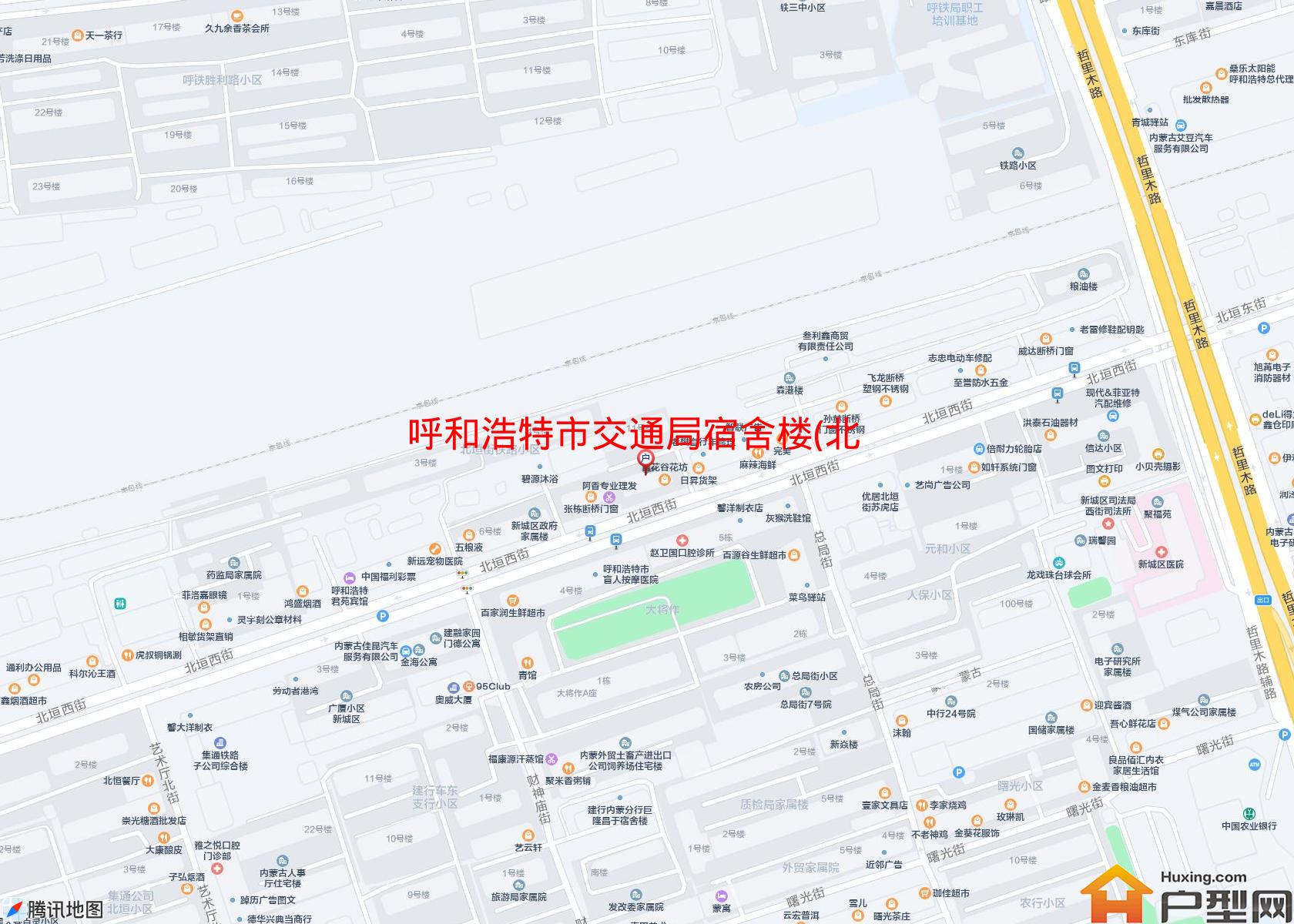 交通局宿舍楼(北垣西街)小区 - 户型网