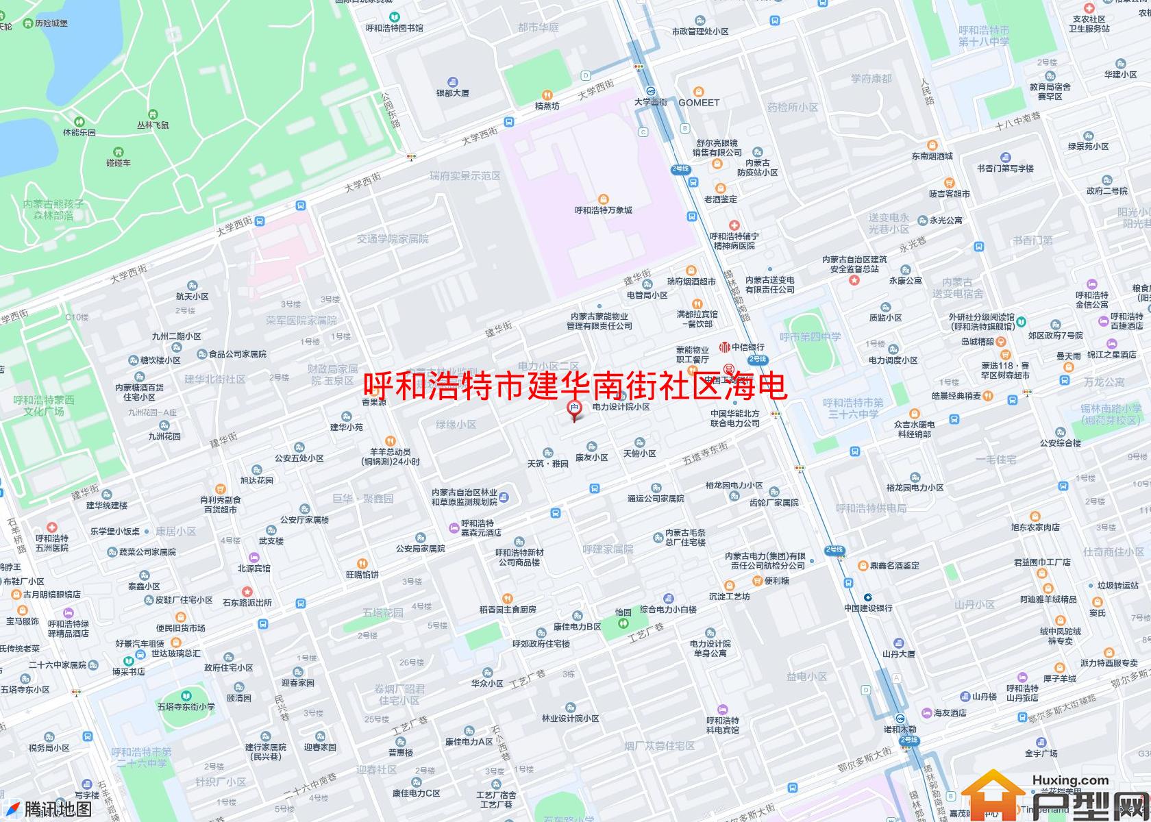 建华南街社区海电楼小区小区 - 户型网