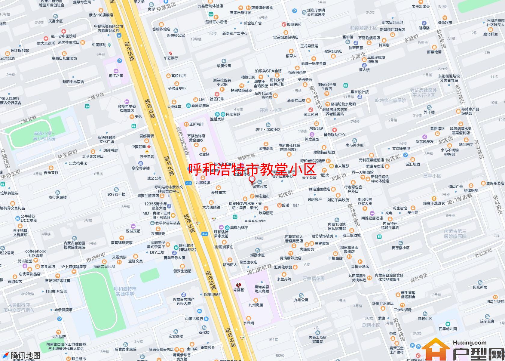 教堂小区小区 - 户型网