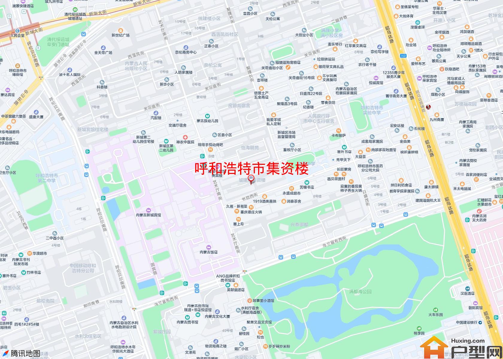 集资楼小区 - 户型网