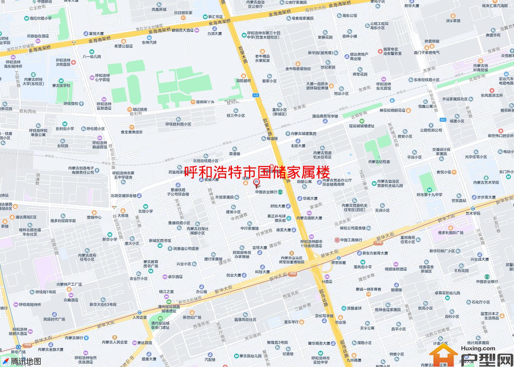 国储家属楼小区 - 户型网