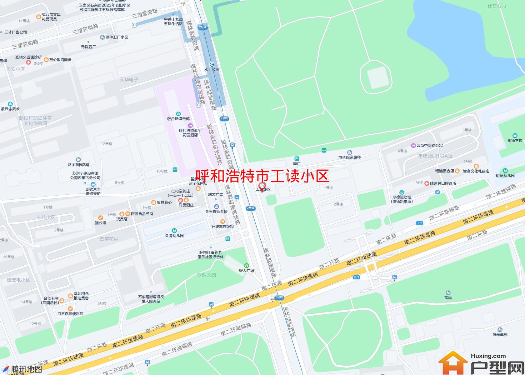 工读小区小区 - 户型网