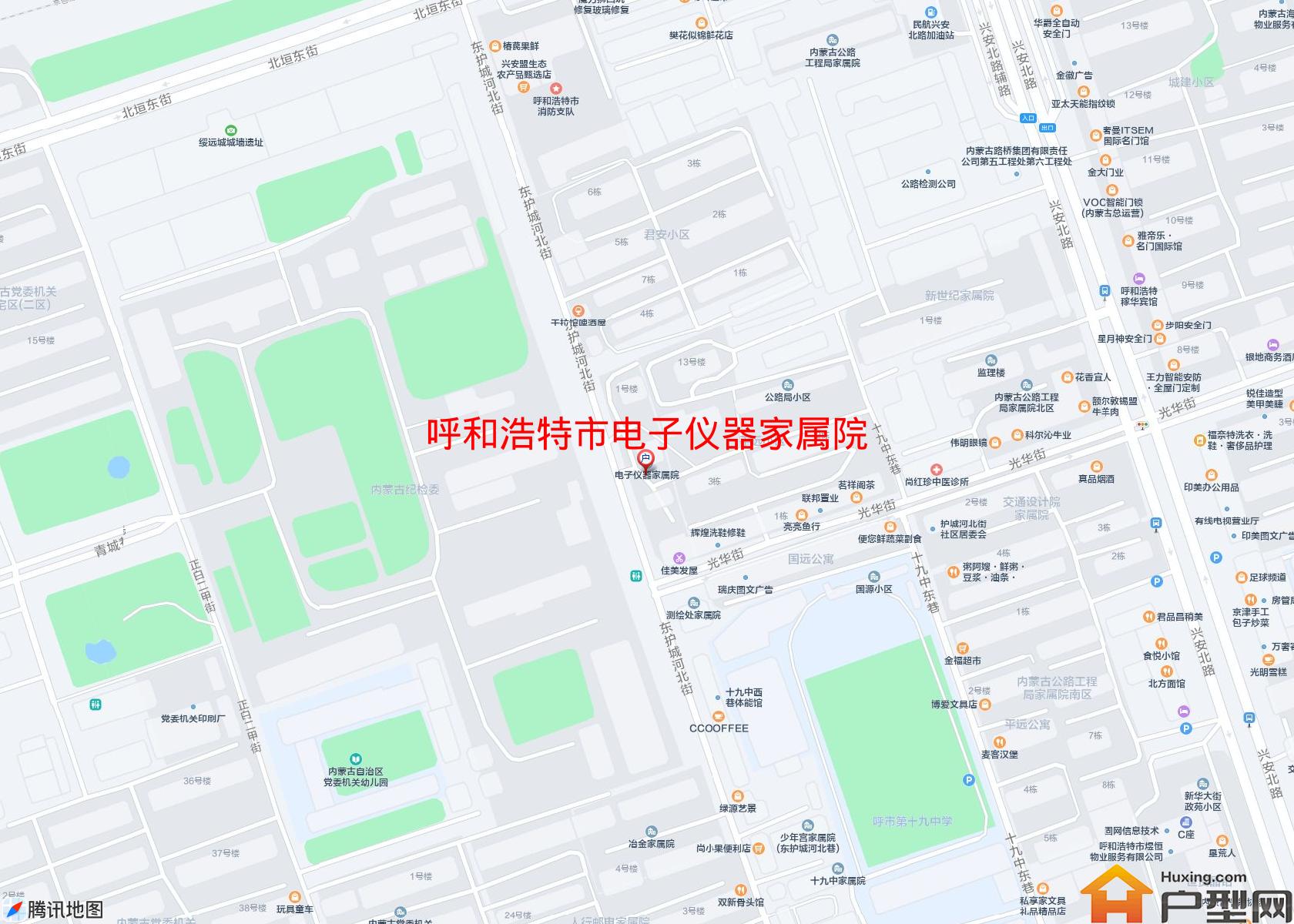 电子仪器家属院小区 - 户型网