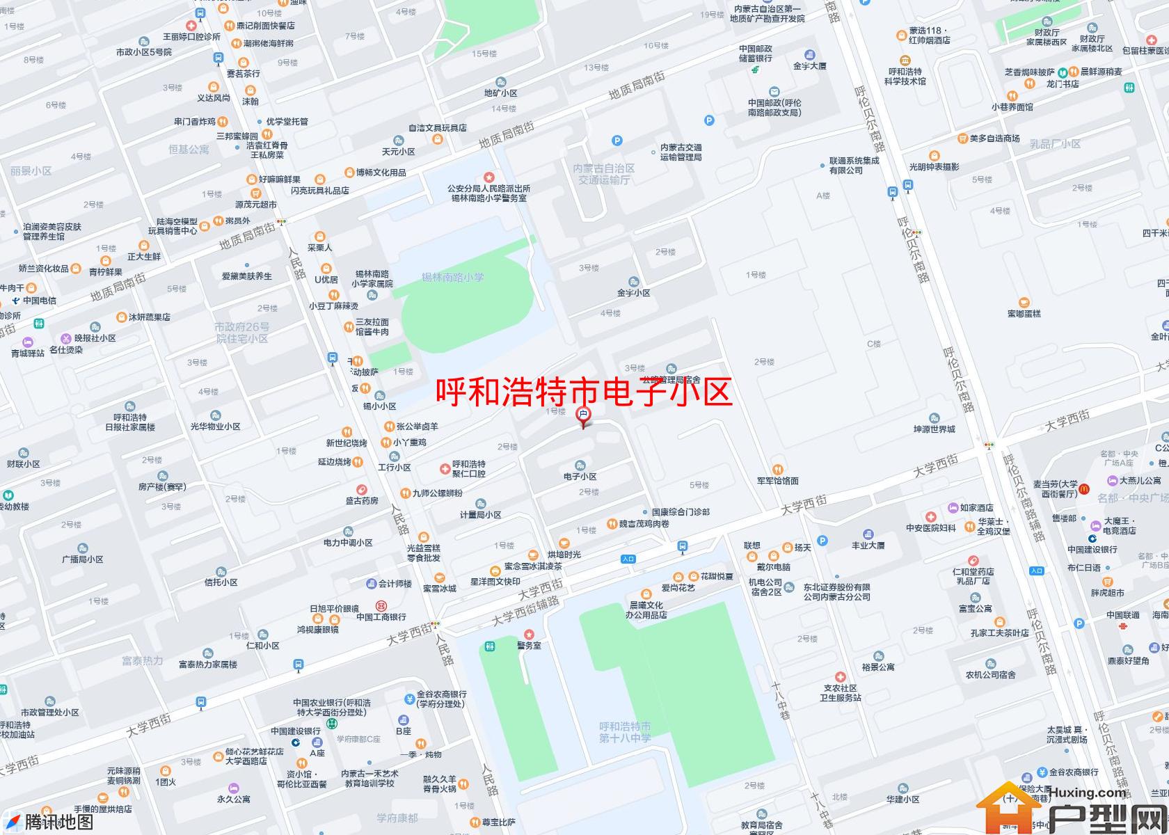 电子小区小区 - 户型网