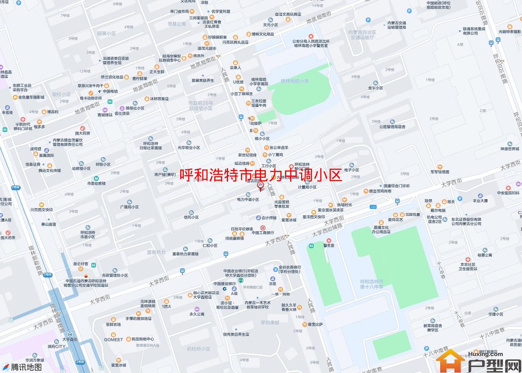 电力中调小区小区 - 户型网