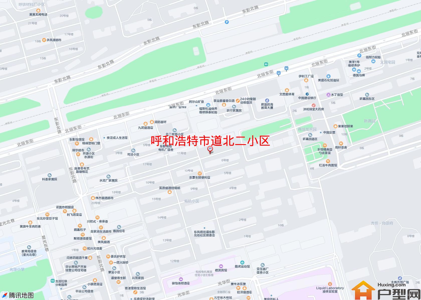 道北二小区小区 - 户型网