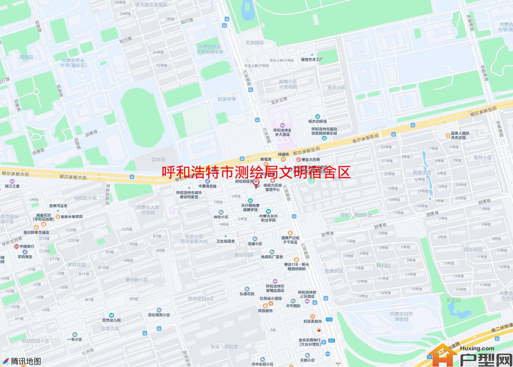 测绘局文明宿舍区小区 - 户型网
