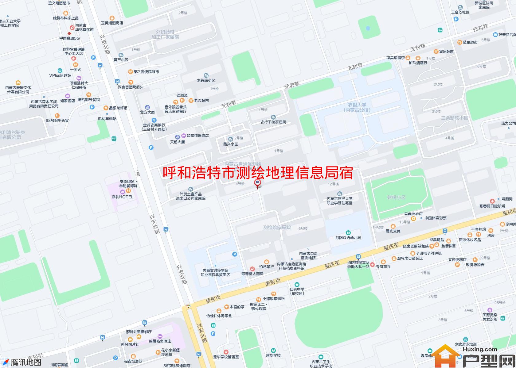 测绘地理信息局宿舍楼小区 - 户型网
