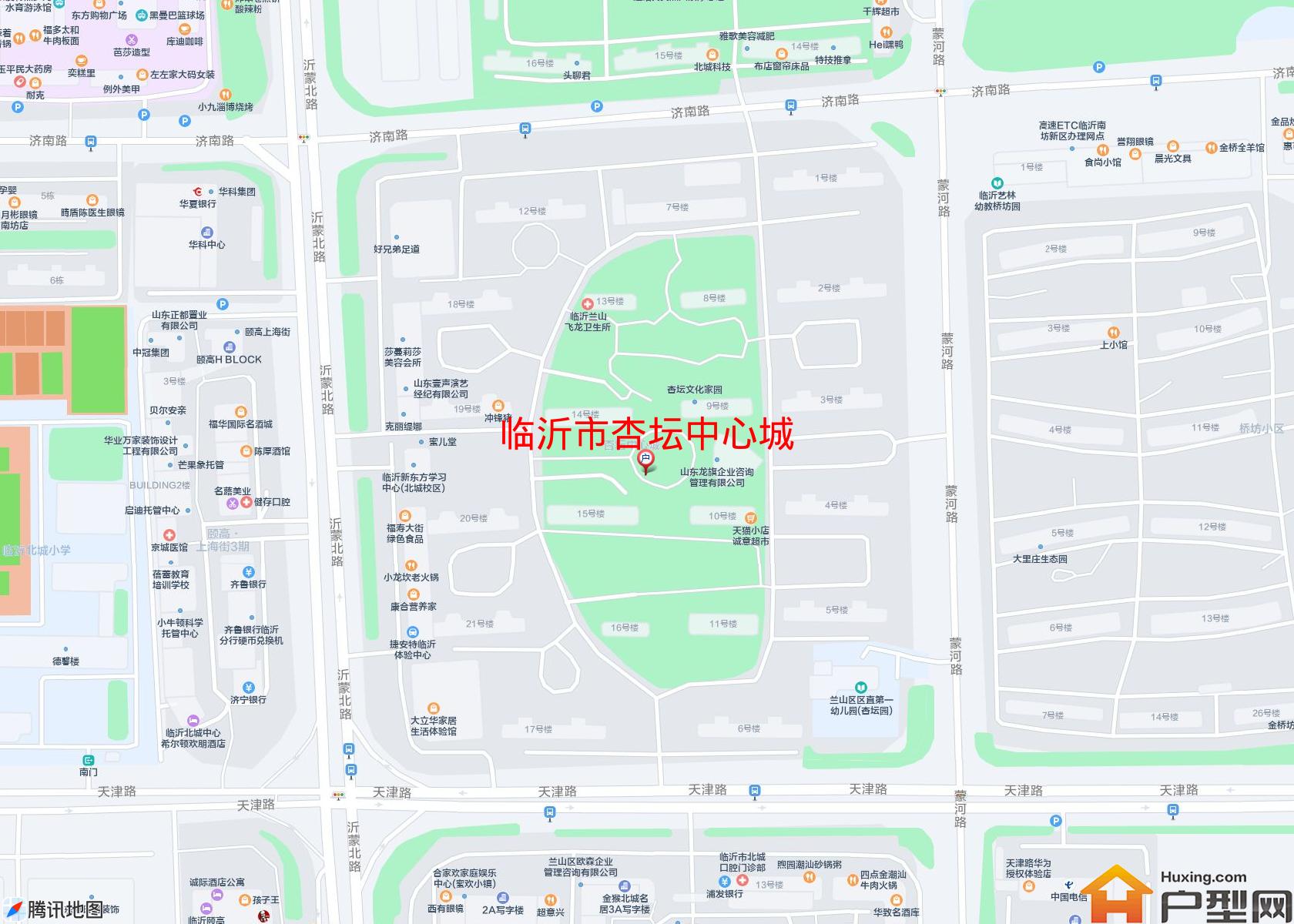 杏坛中心城小区 - 户型网