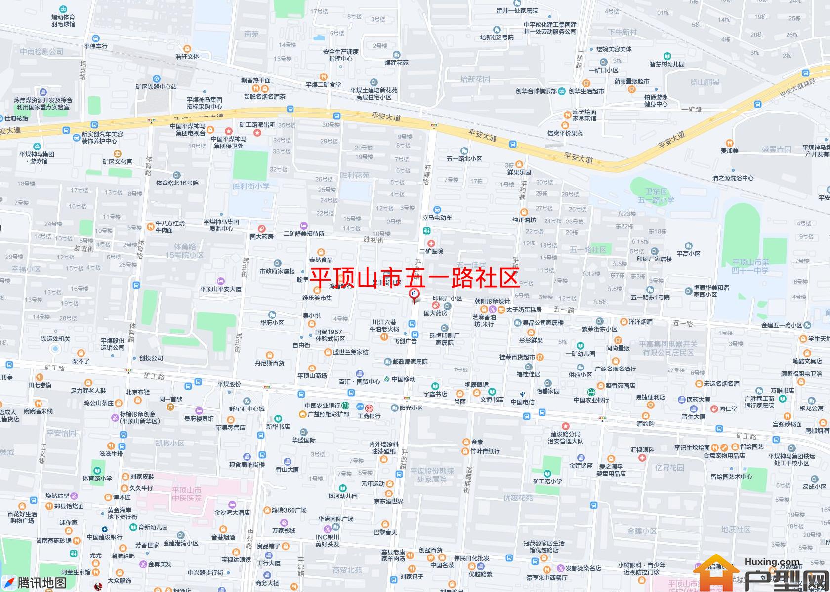 五一路社区小区 - 户型网