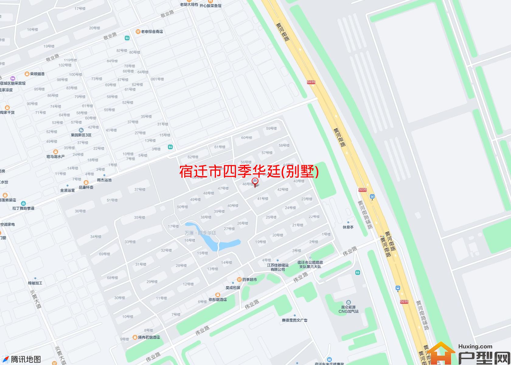四季华廷(别墅)小区 - 户型网