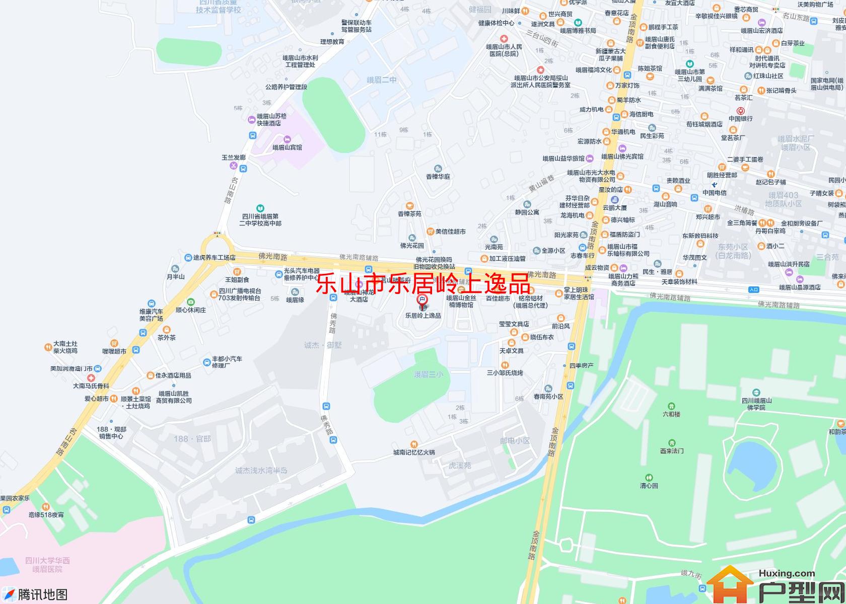 乐居岭上逸品小区 - 户型网