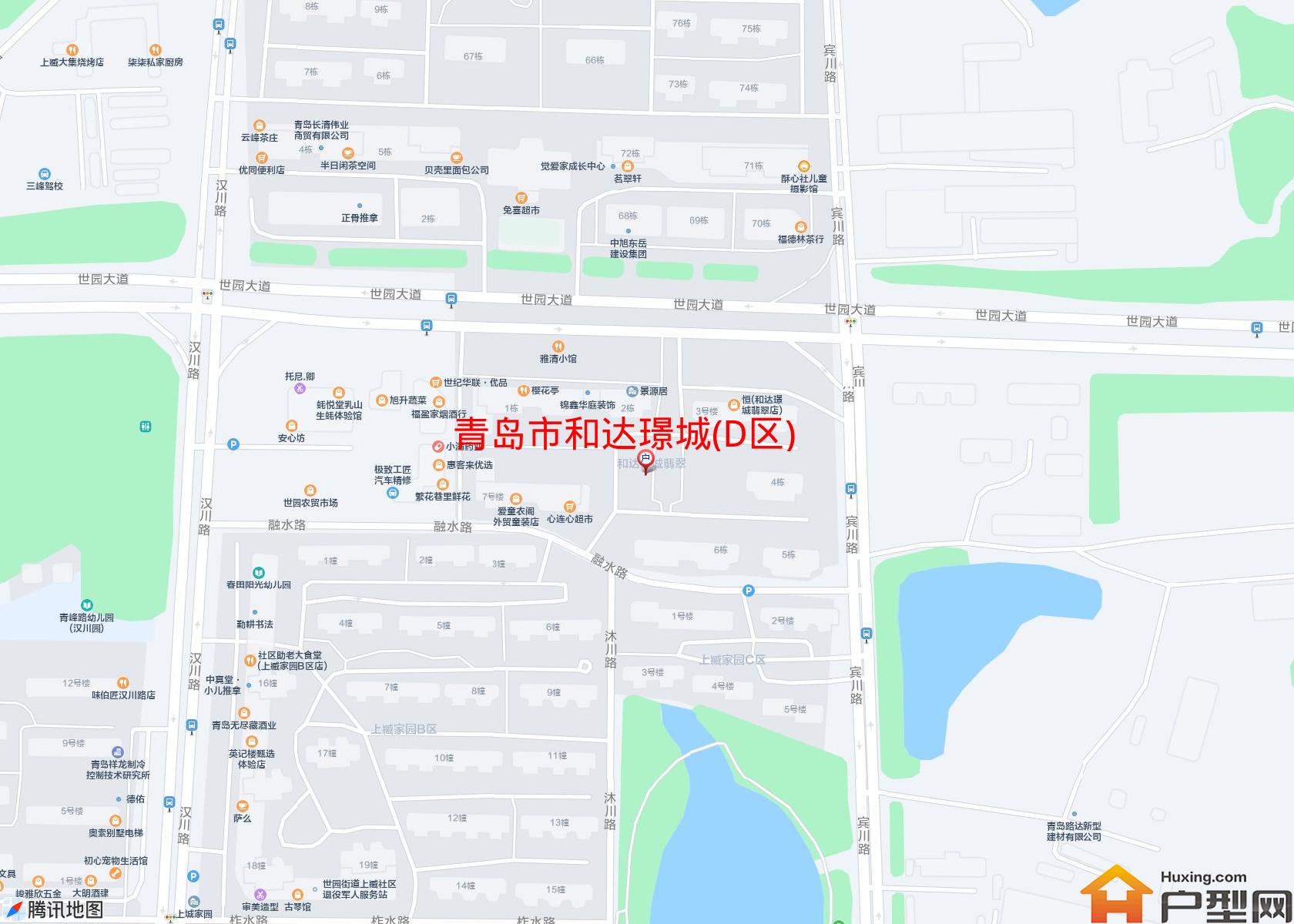 和达璟城(D区)小区 - 户型网
