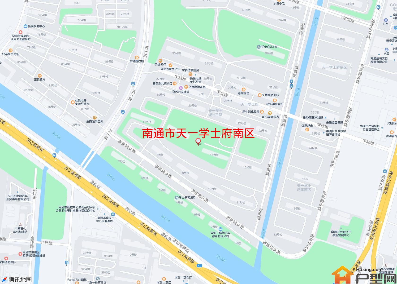 天一学士府南区小区 - 户型网