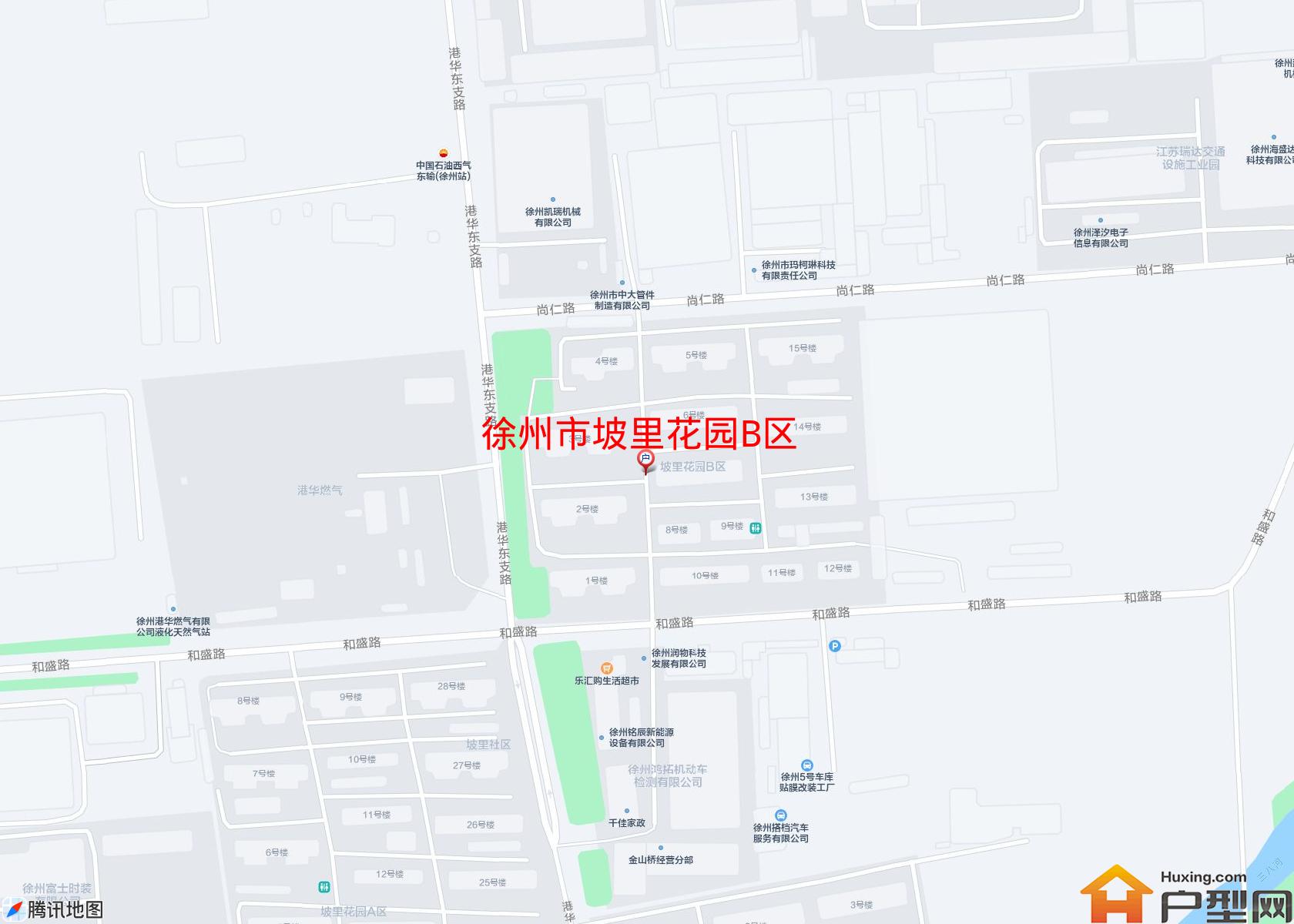 坡里花园B区小区 - 户型网