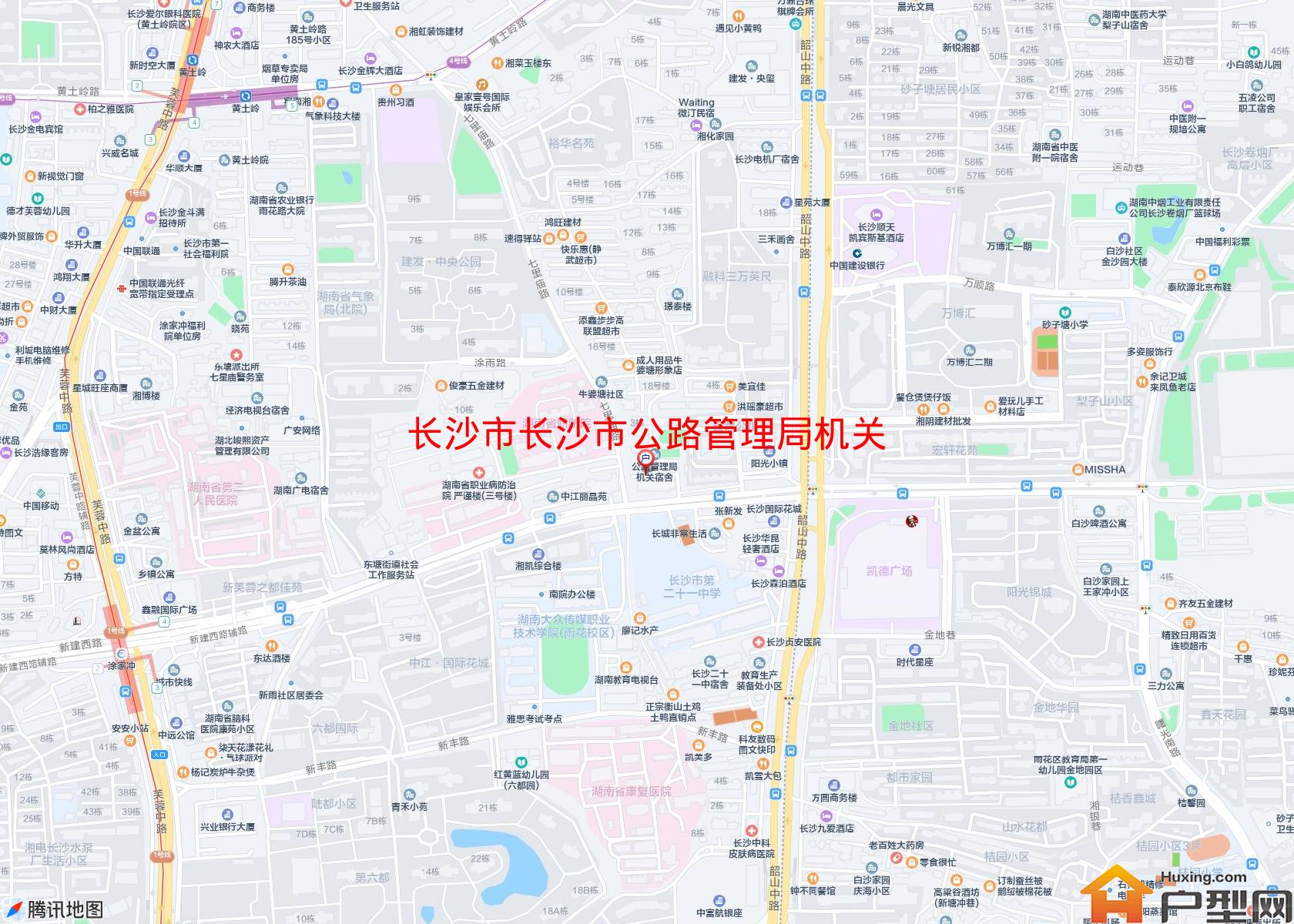 长沙市公路管理局机关宿舍小区 - 户型网