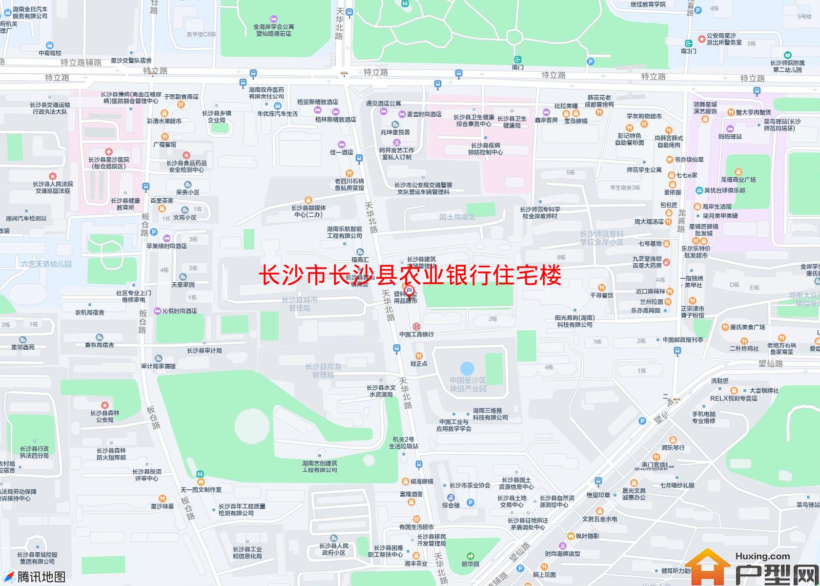 长沙县农业银行住宅楼小区 - 户型网
