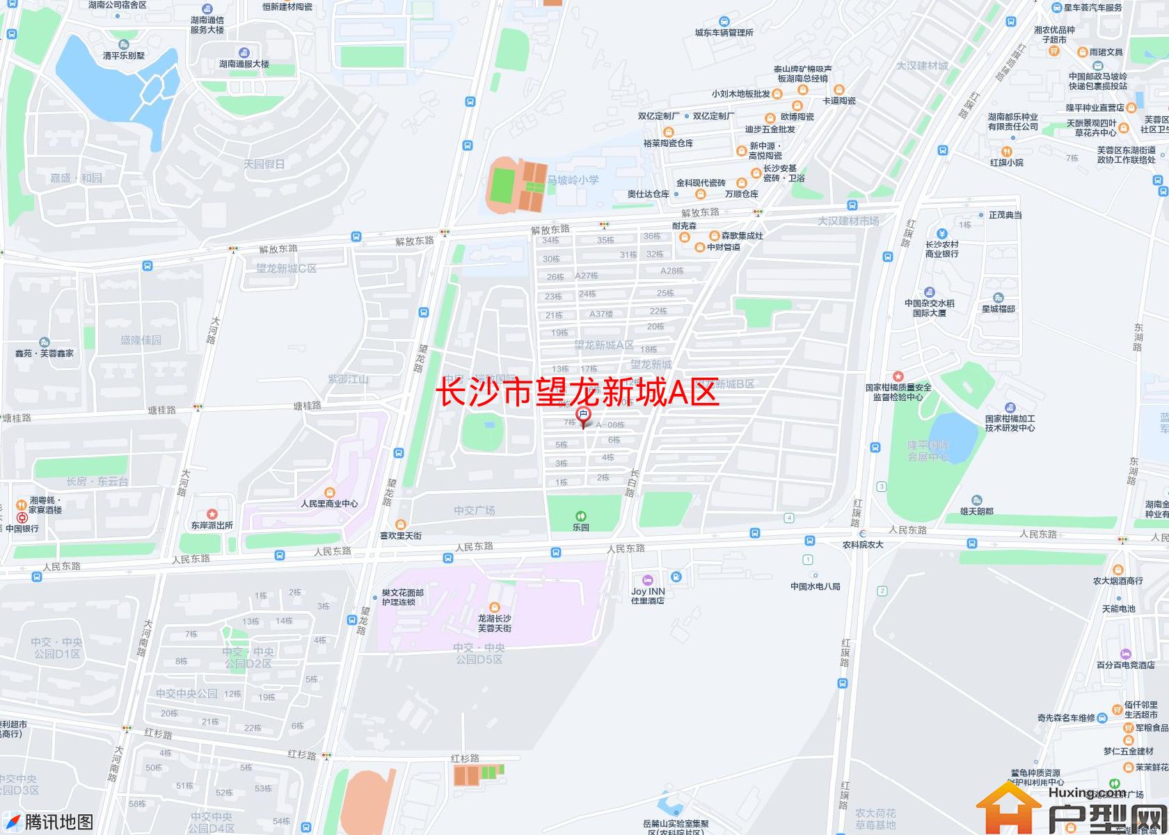 望龙新城A区小区 - 户型网