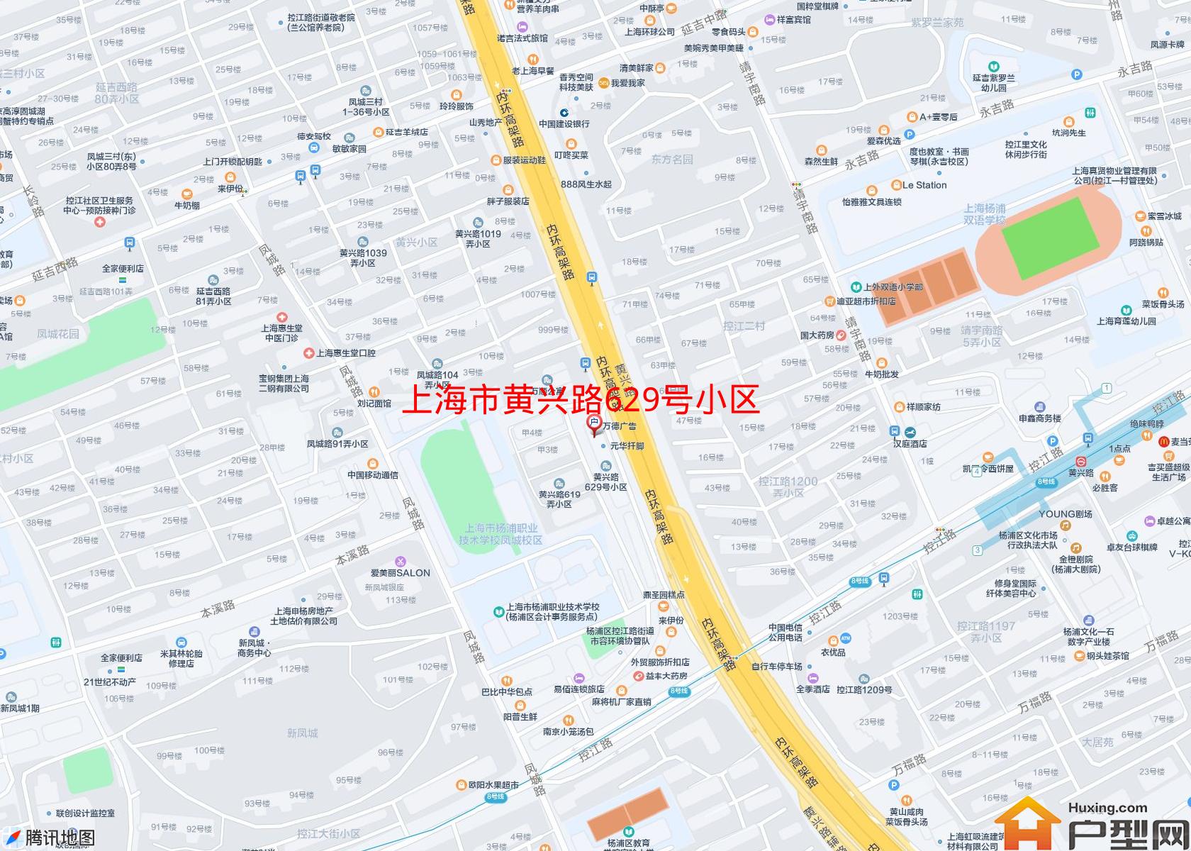 黄兴路629号小区小区 - 户型网