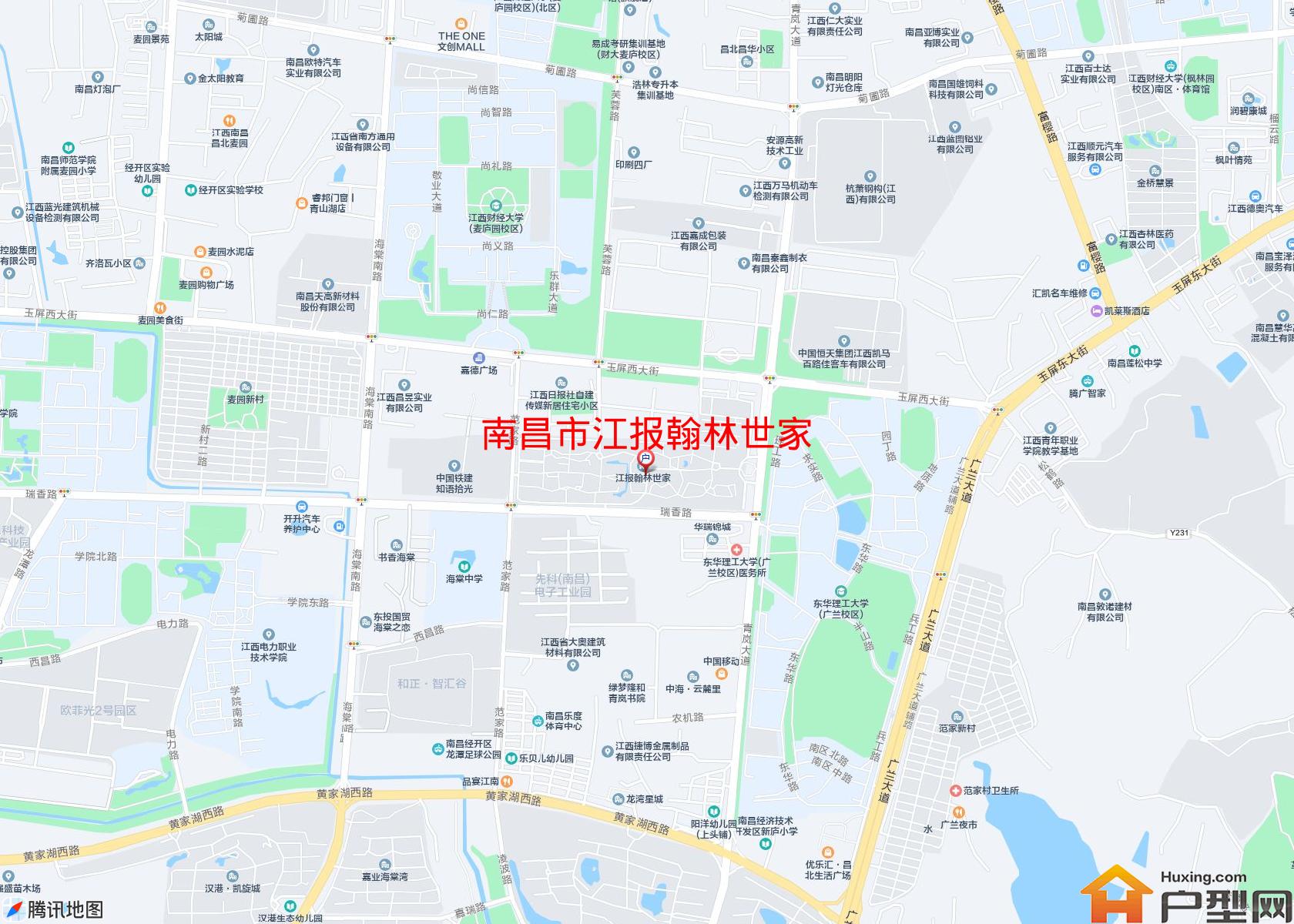 江报翰林世家小区 - 户型网