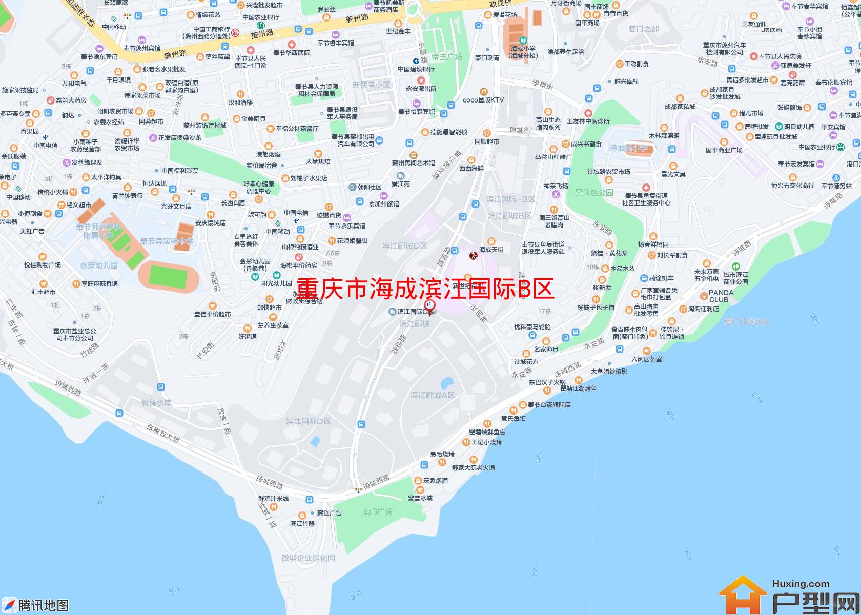 海成滨江国际B区小区 - 户型网