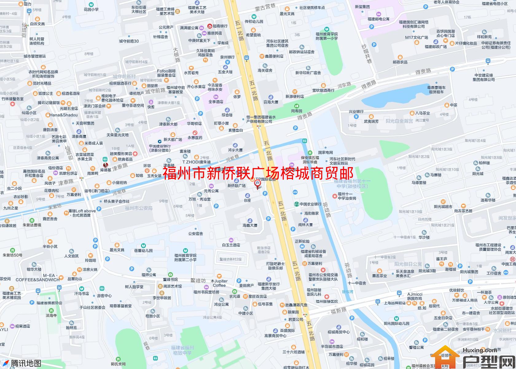 新侨联广场榕城商贸邮电公寓小区 - 户型网