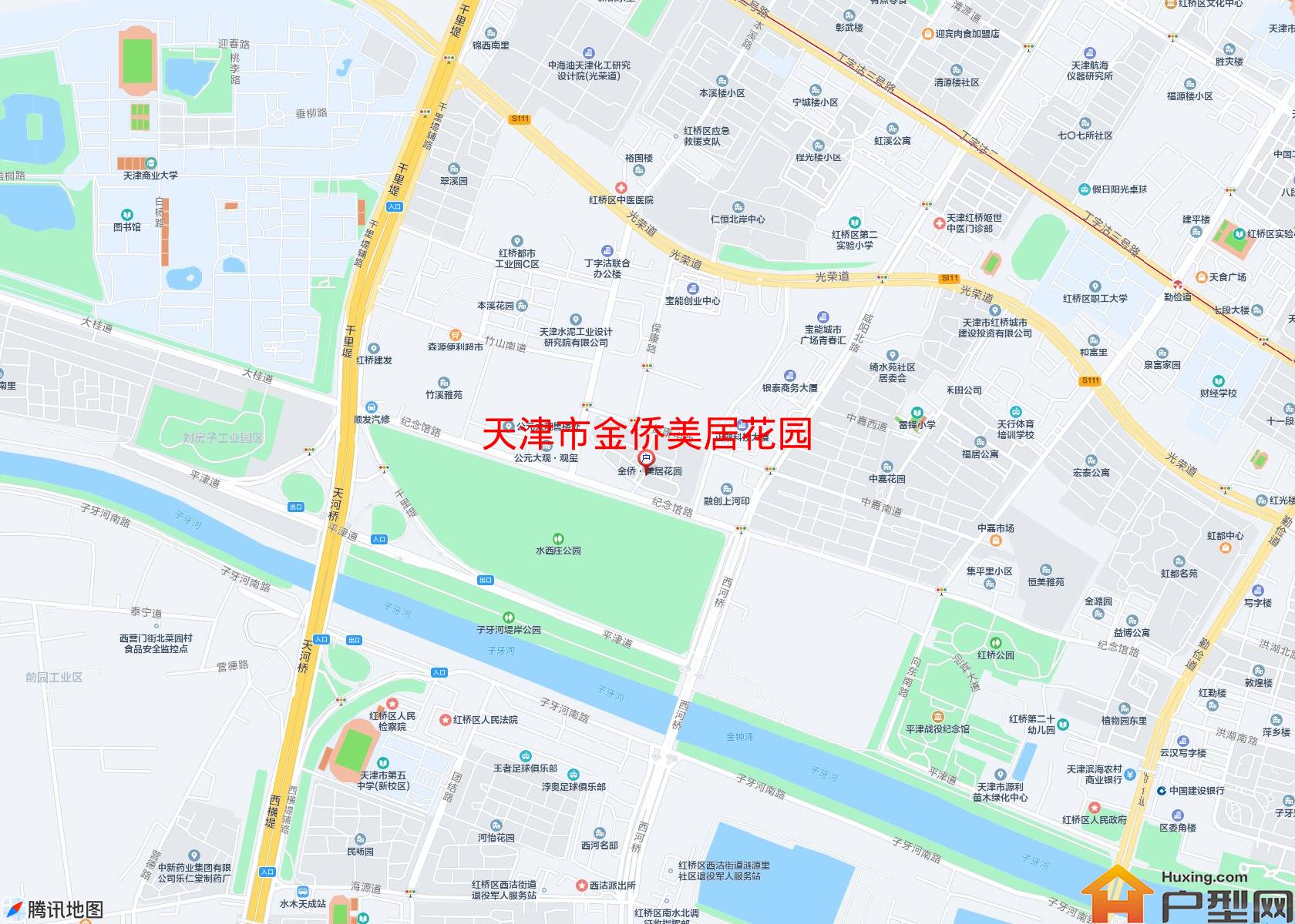 金侨美居花园小区 - 户型网